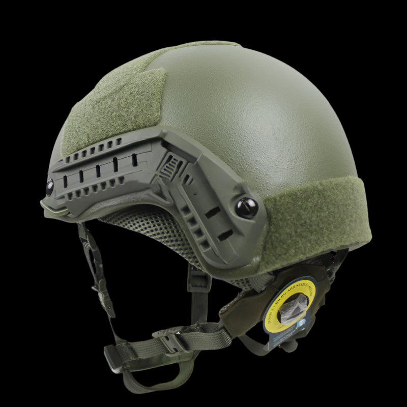 PE Polymer Material Tactical Bulletproof Helmet