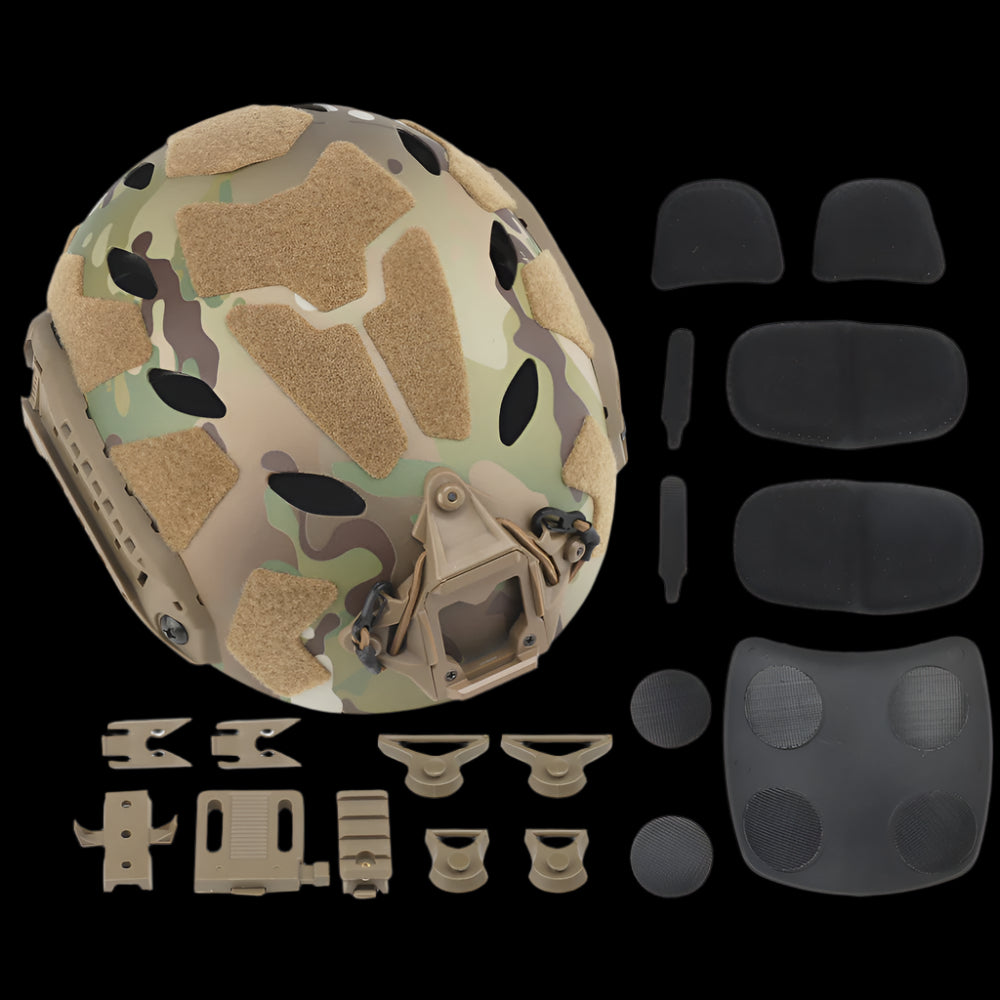 Tactical FAST Camouflage Helmet